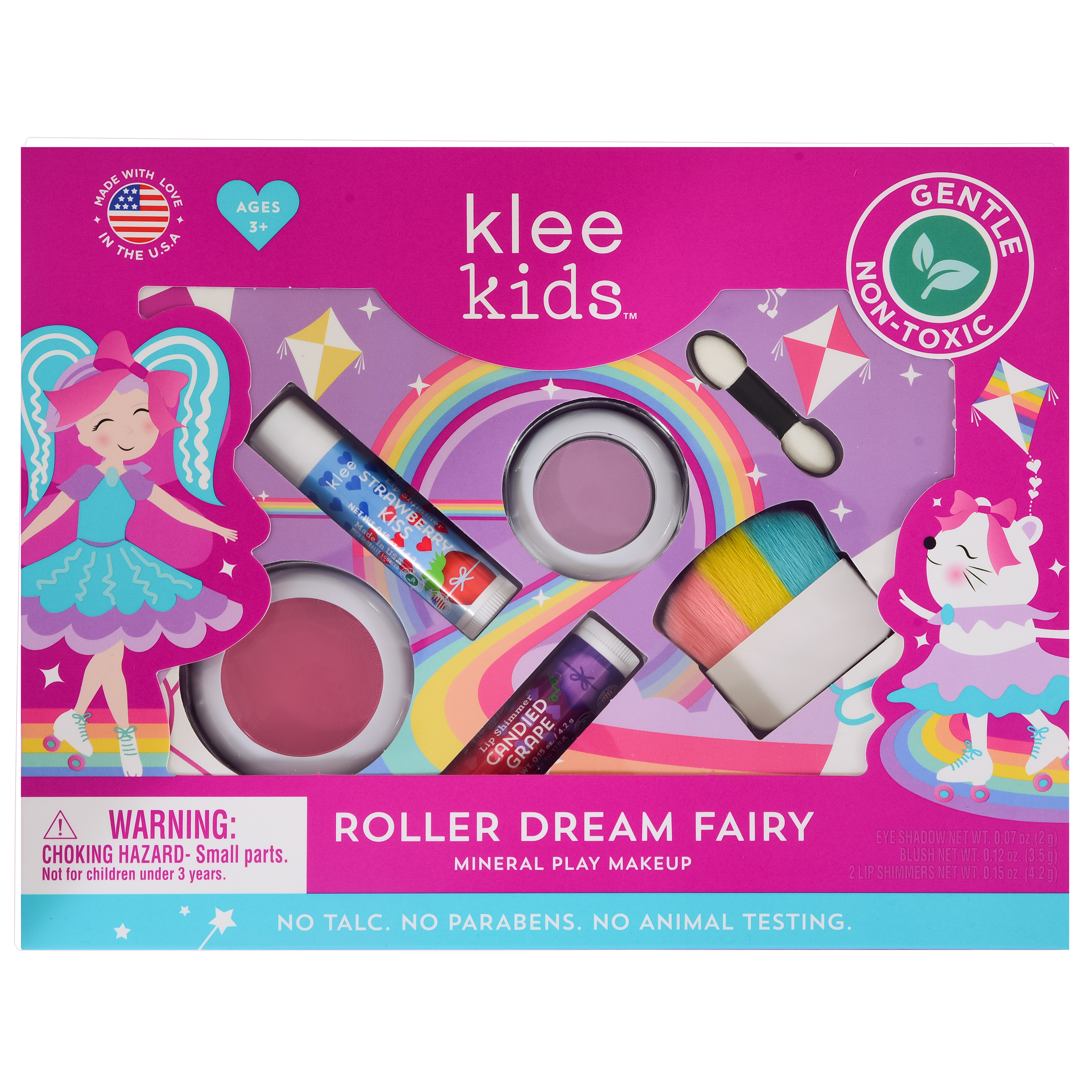 Image of Candy Rain Fairy - Klee Kids Play Makeup 4-PC Kit